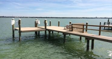 Waterfront Lifestyle - Long Dock with a Bench