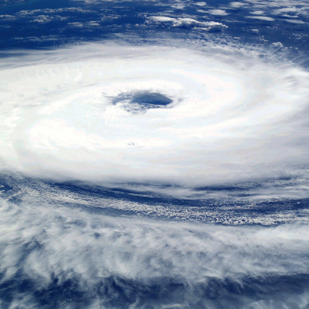 Hurricane Over Water-2022 Atlantic Hurricane Season